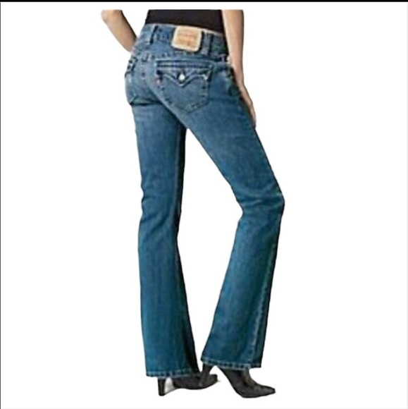 Levi's Denim - Levi's Low Flare 542 Blue Jeans